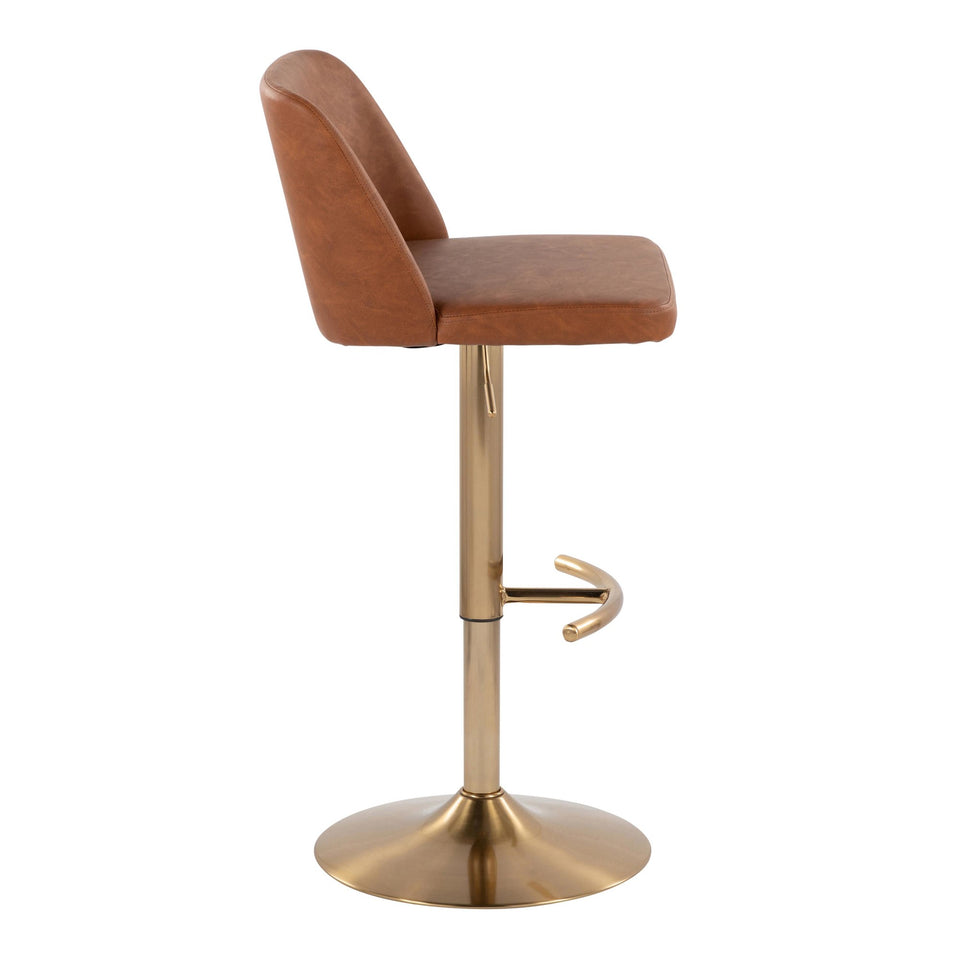 Toriano Adjustable Barstool - Set of 2