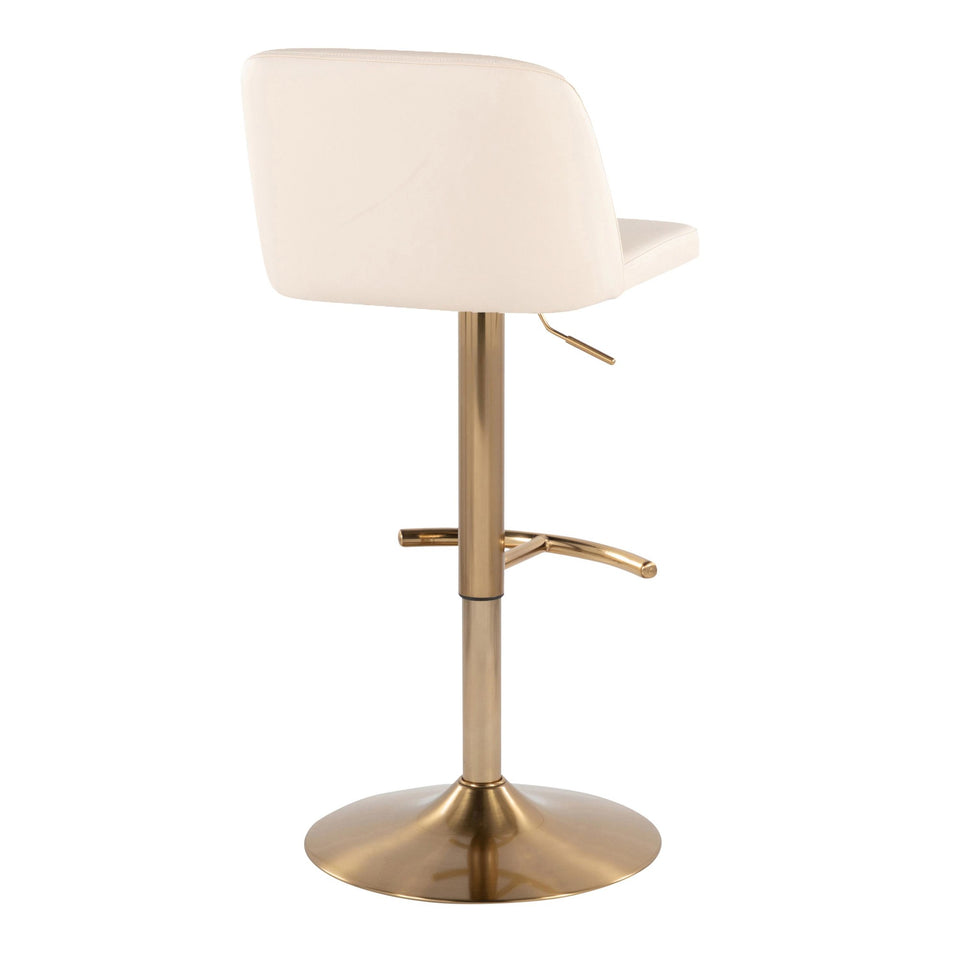 Toriano Adjustable Barstool - Set of 2