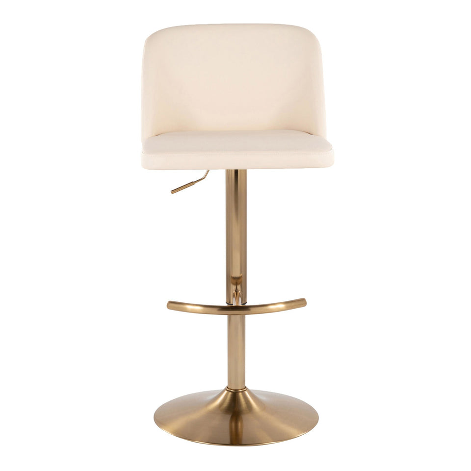 Toriano Adjustable Barstool - Set of 2