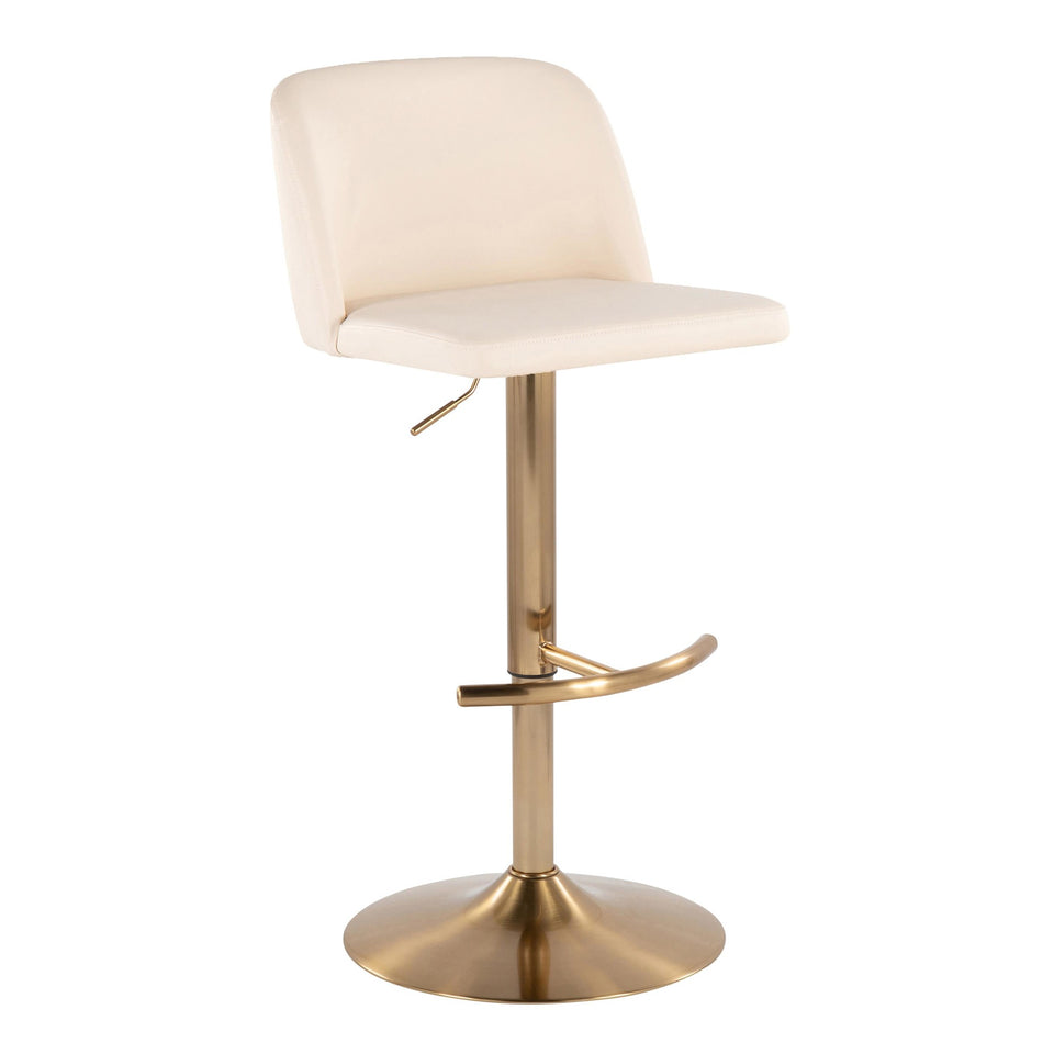 Toriano Adjustable Barstool - Set of 2