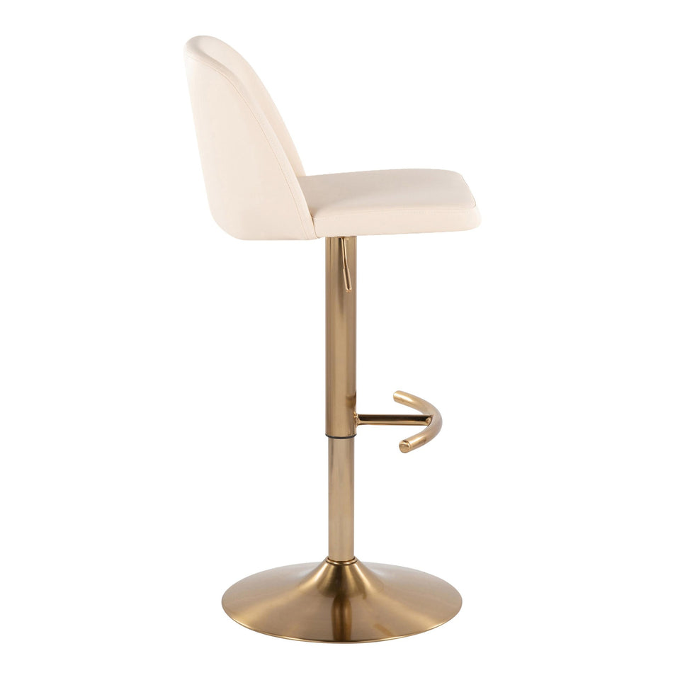 Toriano Adjustable Barstool - Set of 2