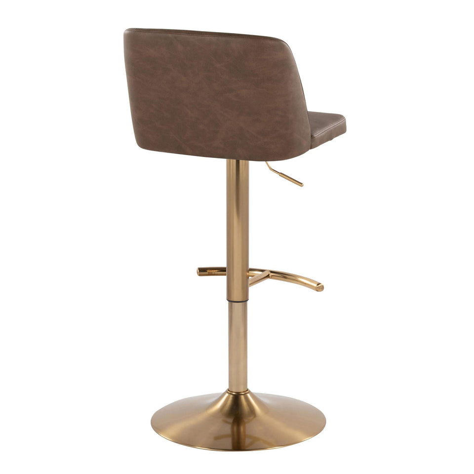 Toriano Adjustable Barstool - Set of 2