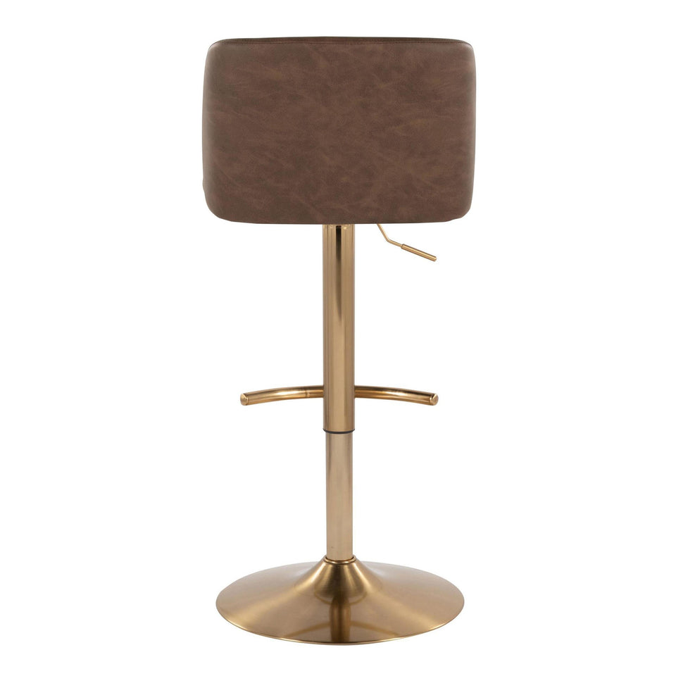 Toriano Adjustable Barstool - Set of 2