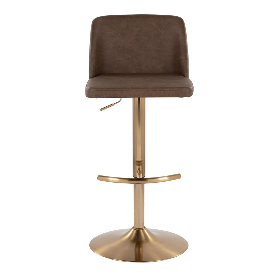 Toriano Adjustable Barstool - Set of 2