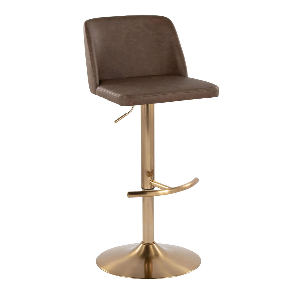 Toriano Adjustable Barstool - Set of 2