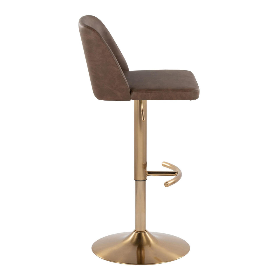Toriano Adjustable Barstool - Set of 2