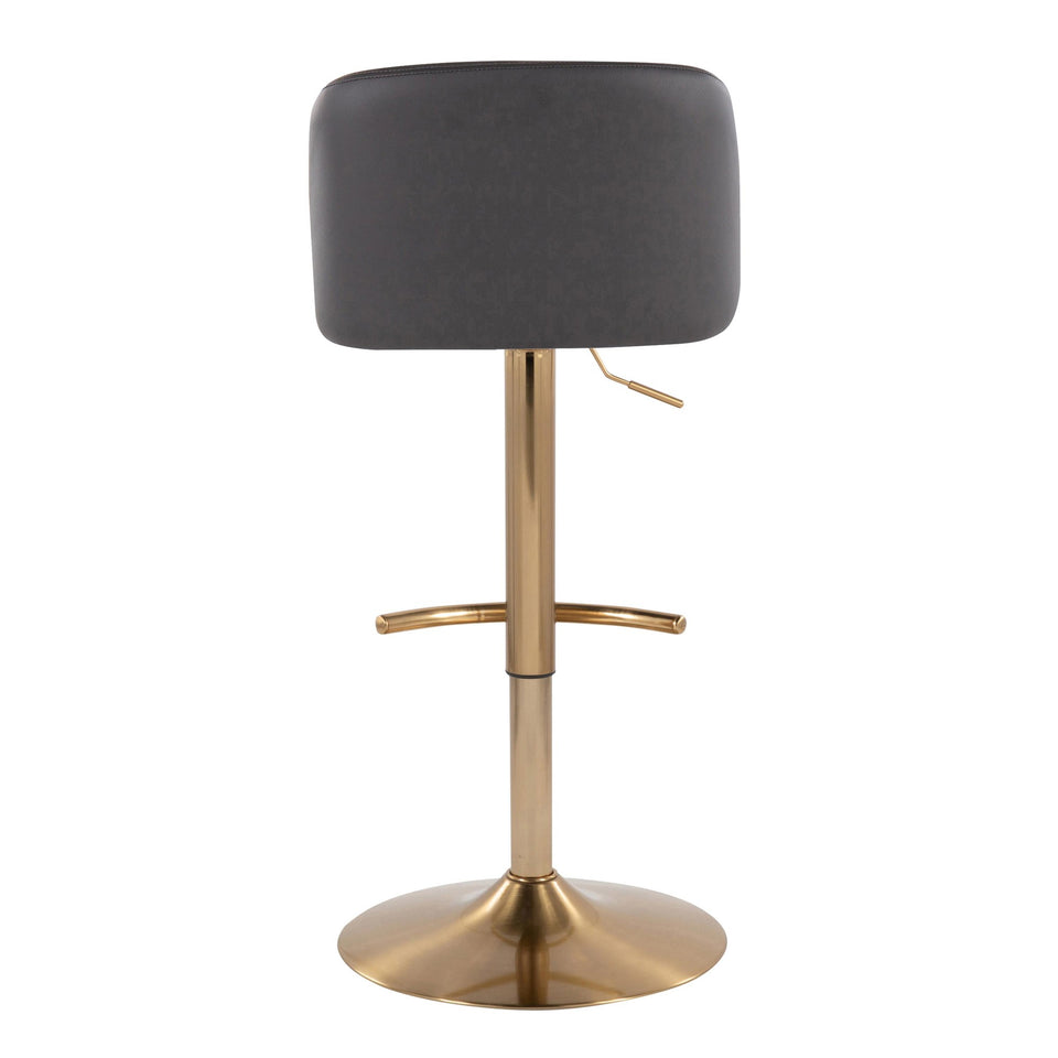 Toriano Adjustable Barstool - Set of 2