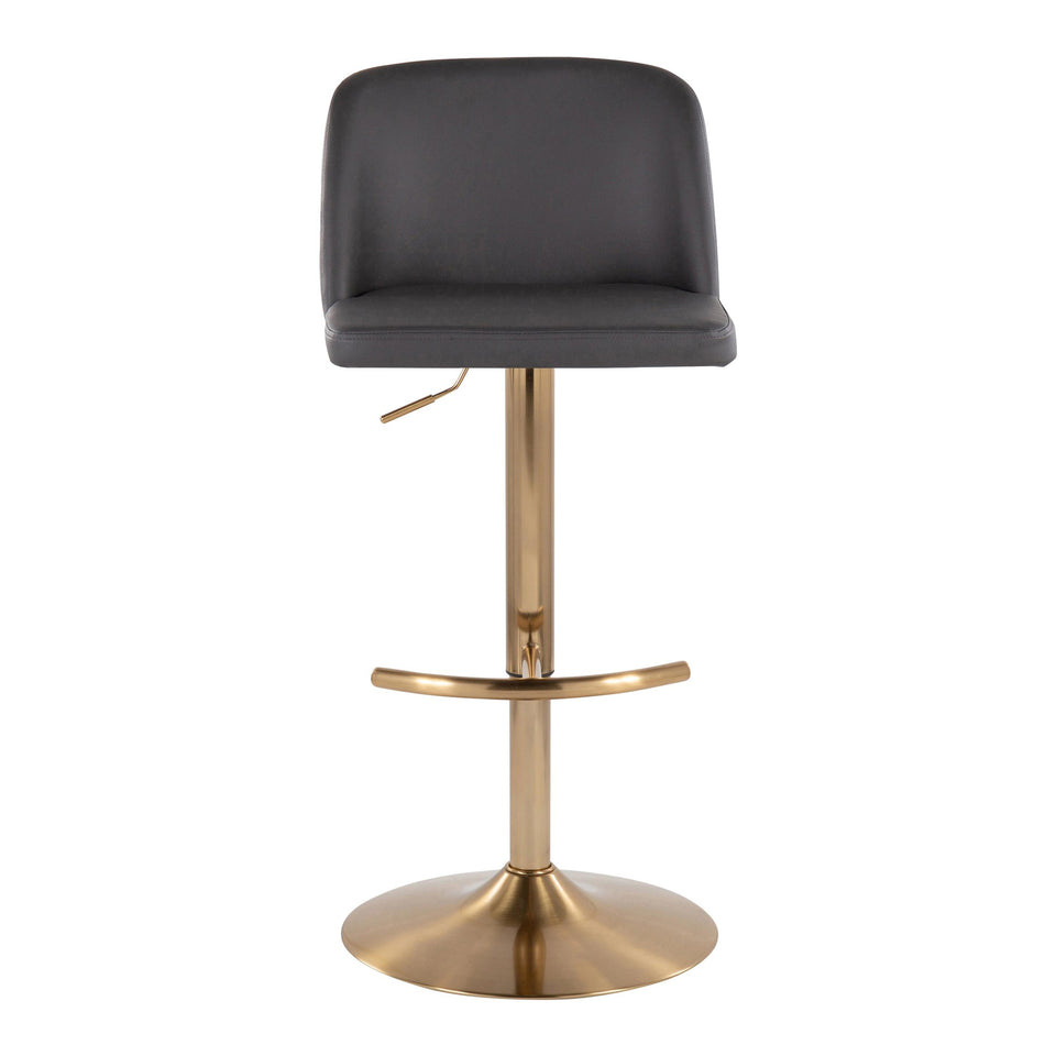 Toriano Adjustable Barstool - Set of 2