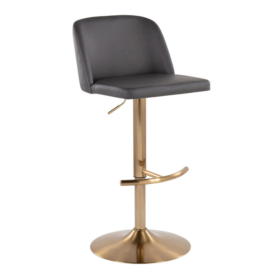 Toriano Adjustable Barstool - Set of 2