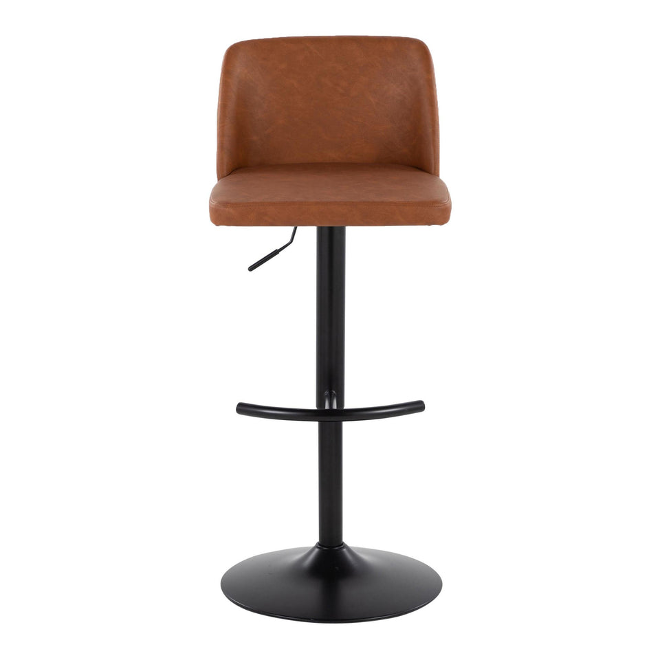 Toriano Adjustable Barstool - Set of 2
