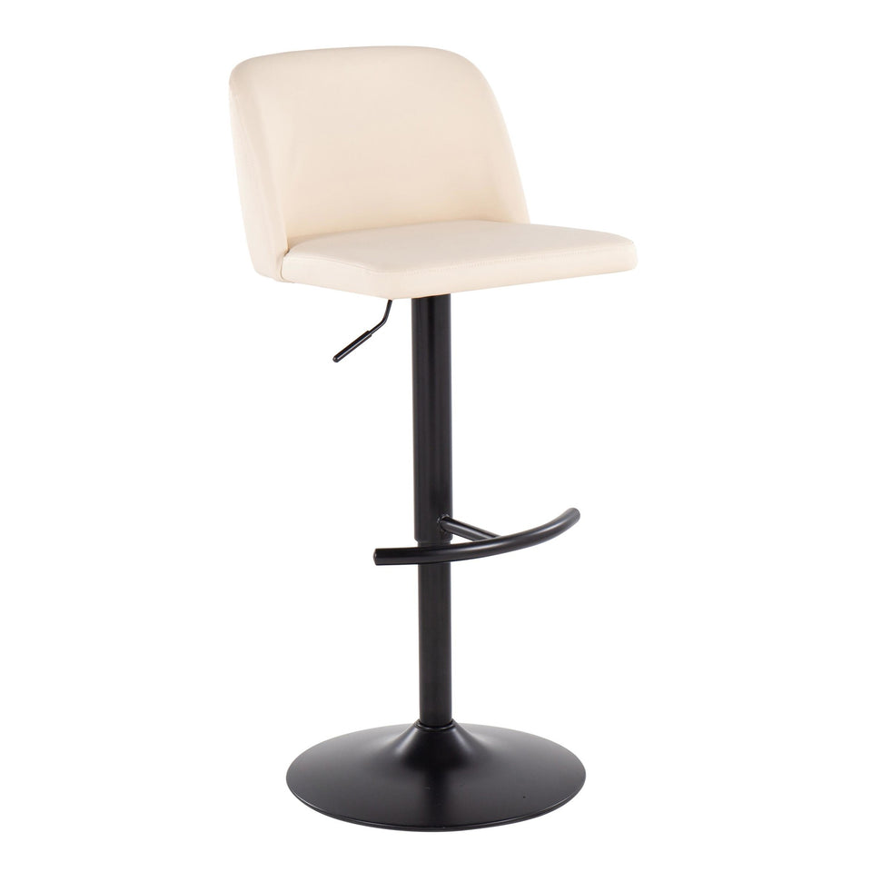 Toriano Adjustable Barstool - Set of 2