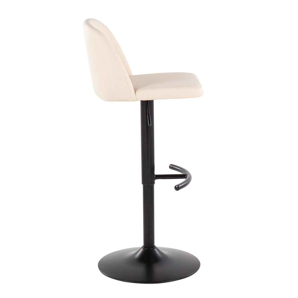 Toriano Adjustable Barstool - Set of 2