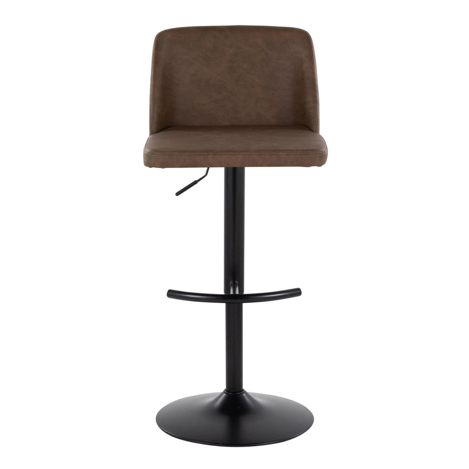 Toriano Adjustable Barstool - Set of 2