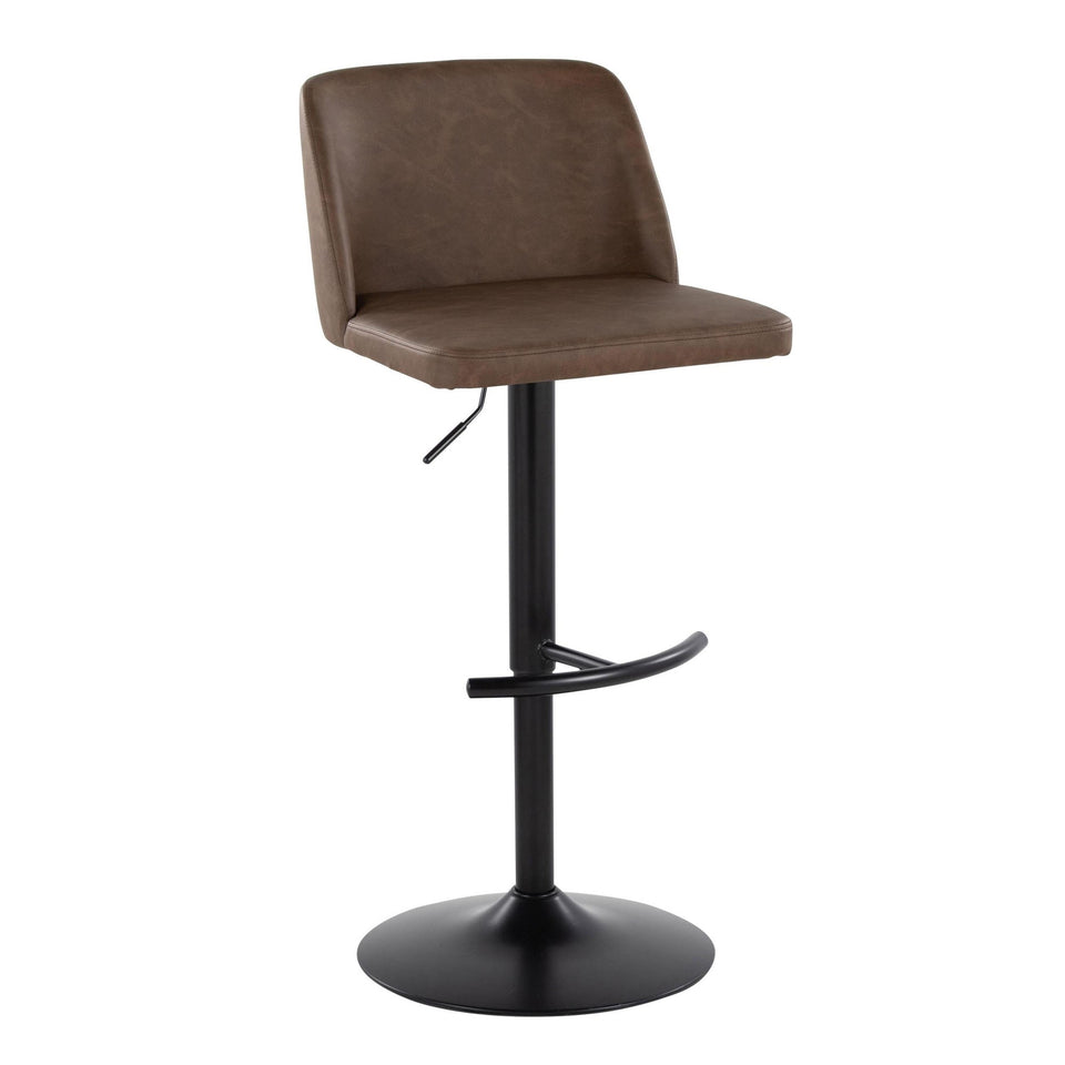 Toriano Adjustable Barstool - Set of 2