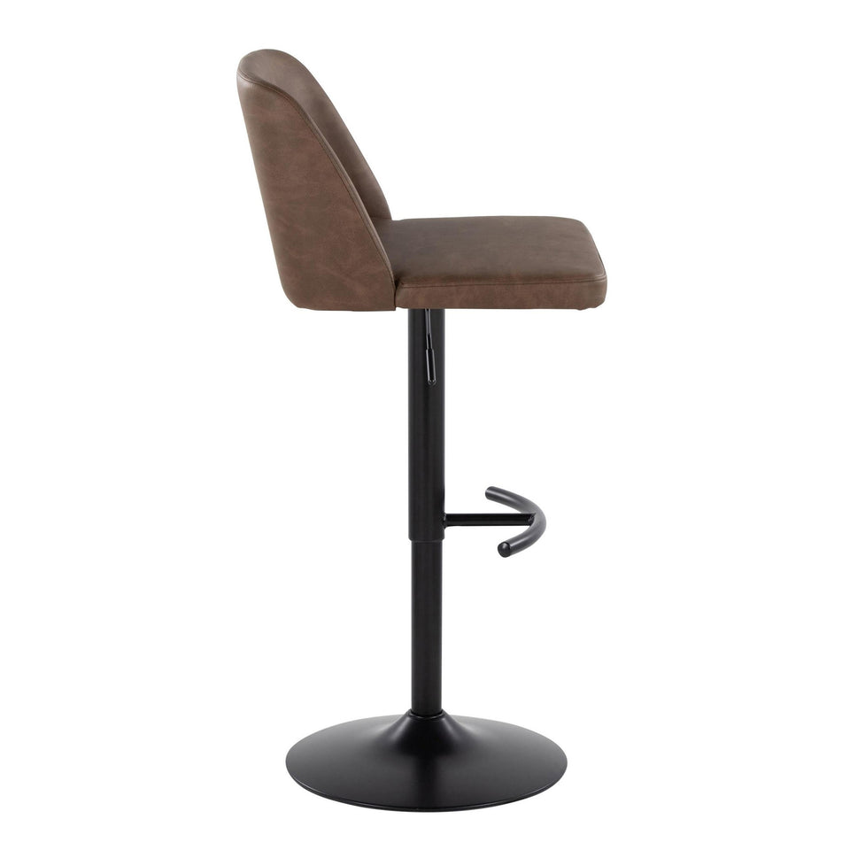 Toriano Adjustable Barstool - Set of 2
