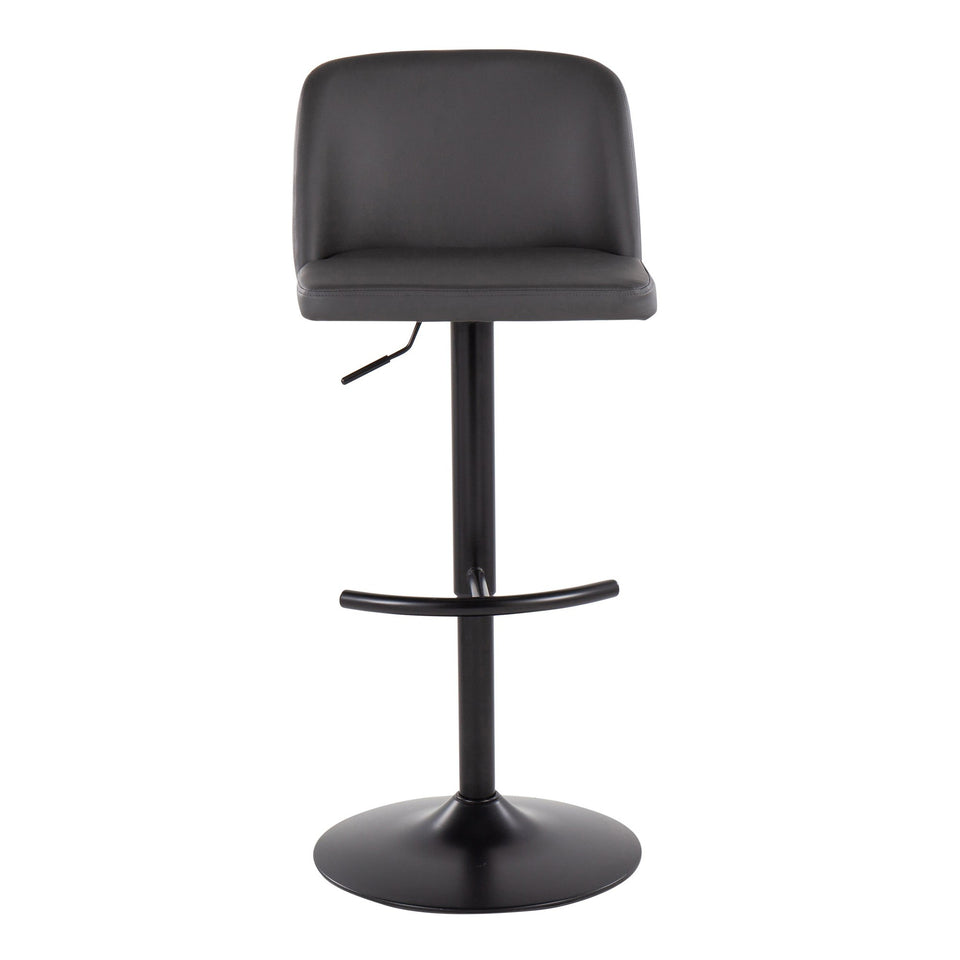 Toriano Adjustable Barstool - Set of 2