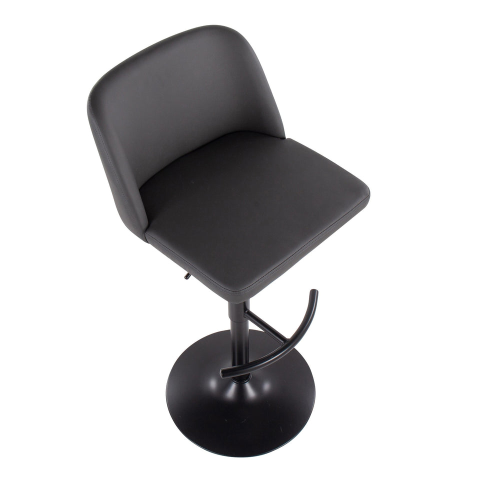 Toriano Adjustable Barstool - Set of 2