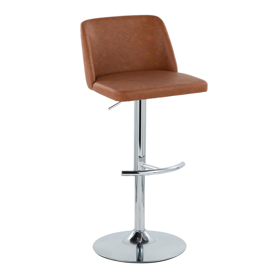 Toriano Adjustable Barstool - Set of 2