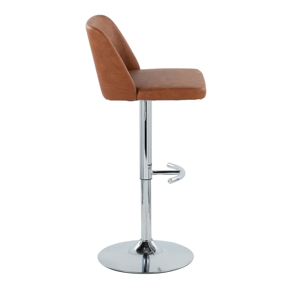 Toriano Adjustable Barstool - Set of 2