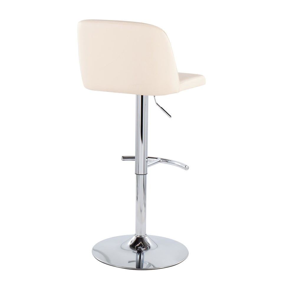 Toriano Adjustable Barstool - Set of 2