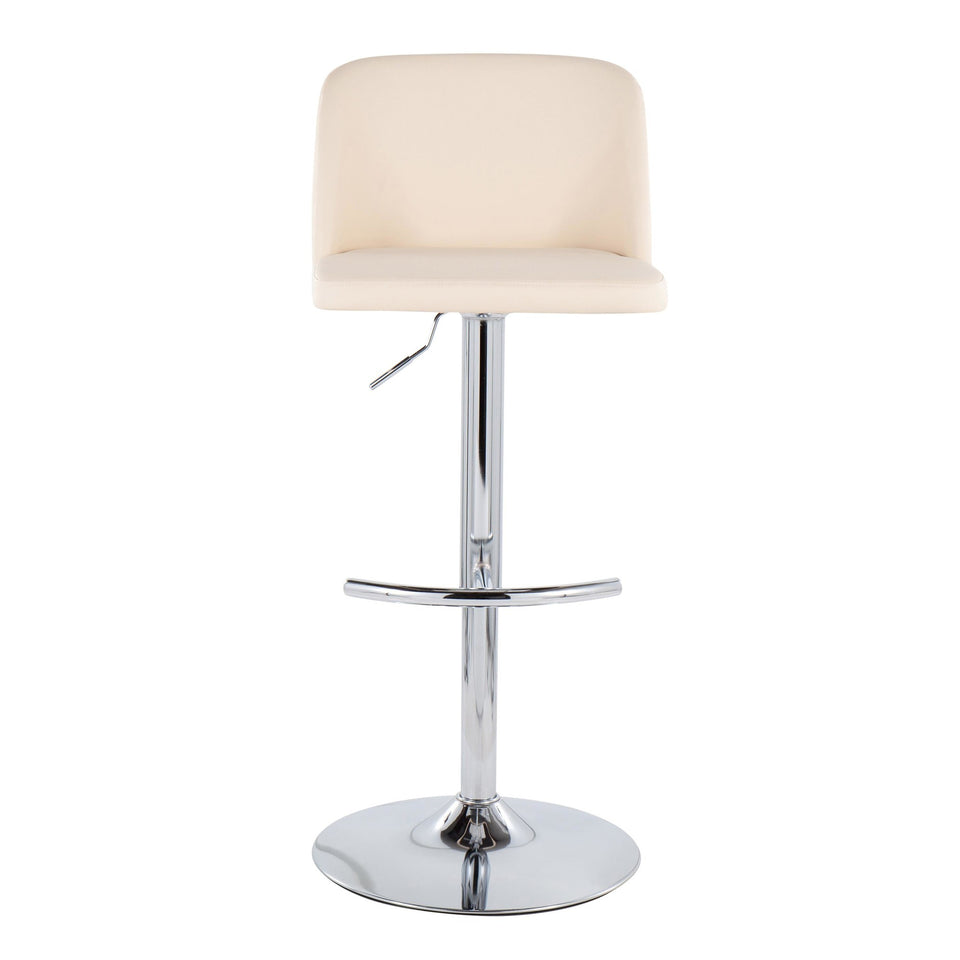Toriano Adjustable Barstool - Set of 2