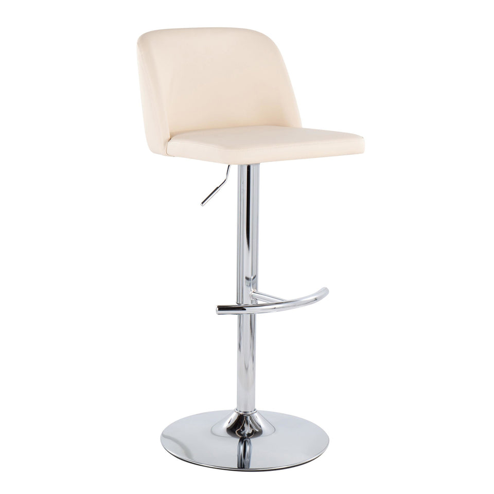 Toriano Adjustable Barstool - Set of 2