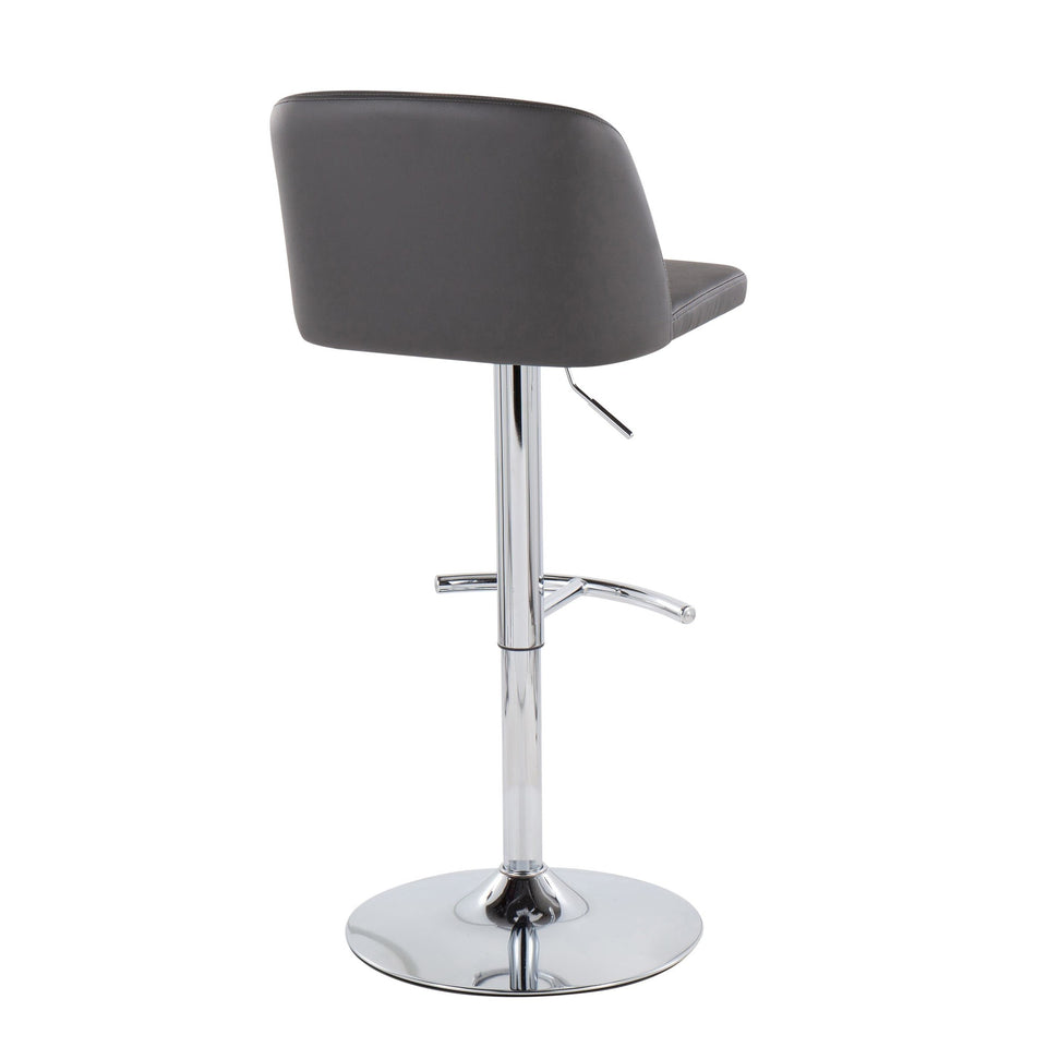 Toriano Adjustable Barstool - Set of 2