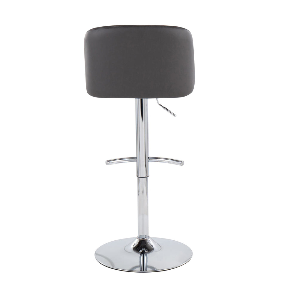 Toriano Adjustable Barstool - Set of 2