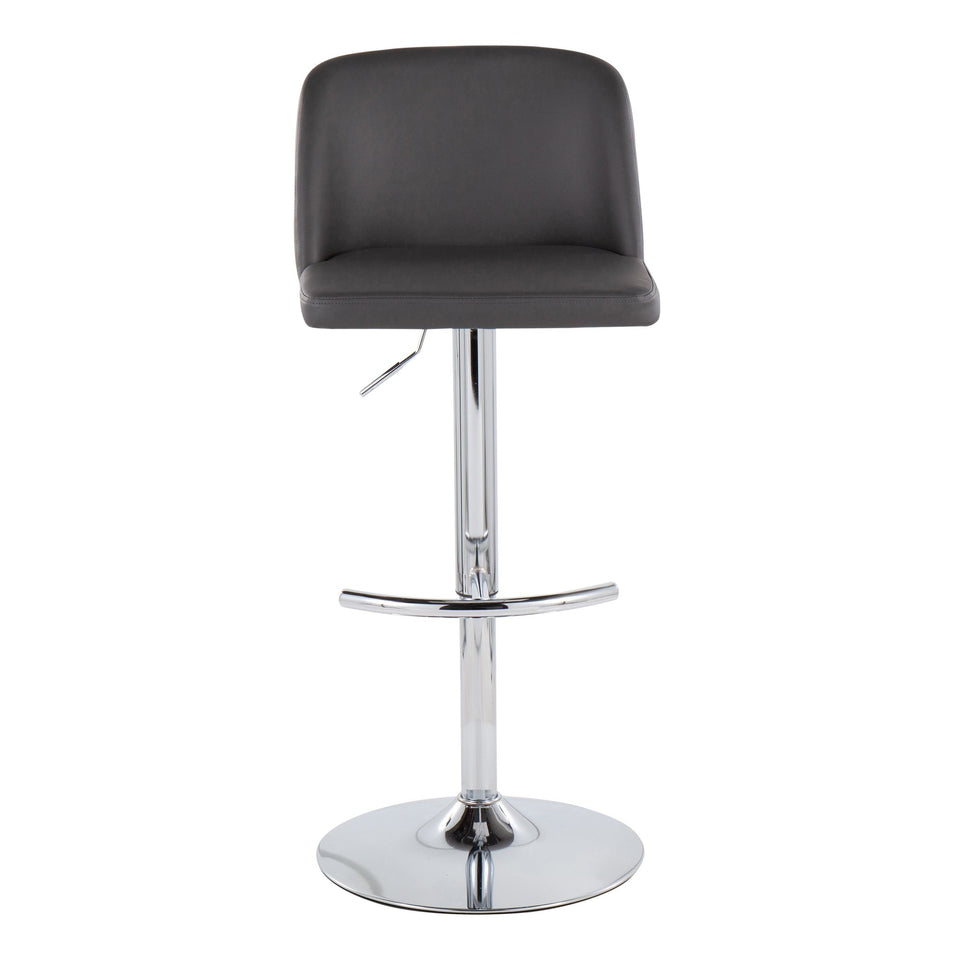 Toriano Adjustable Barstool - Set of 2