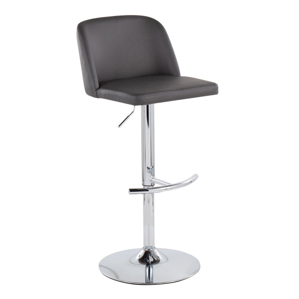 Toriano Adjustable Barstool - Set of 2