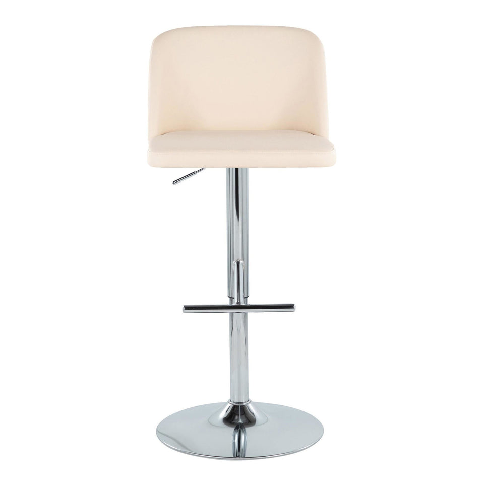 Toriano Adjustable Barstool - Set of 2