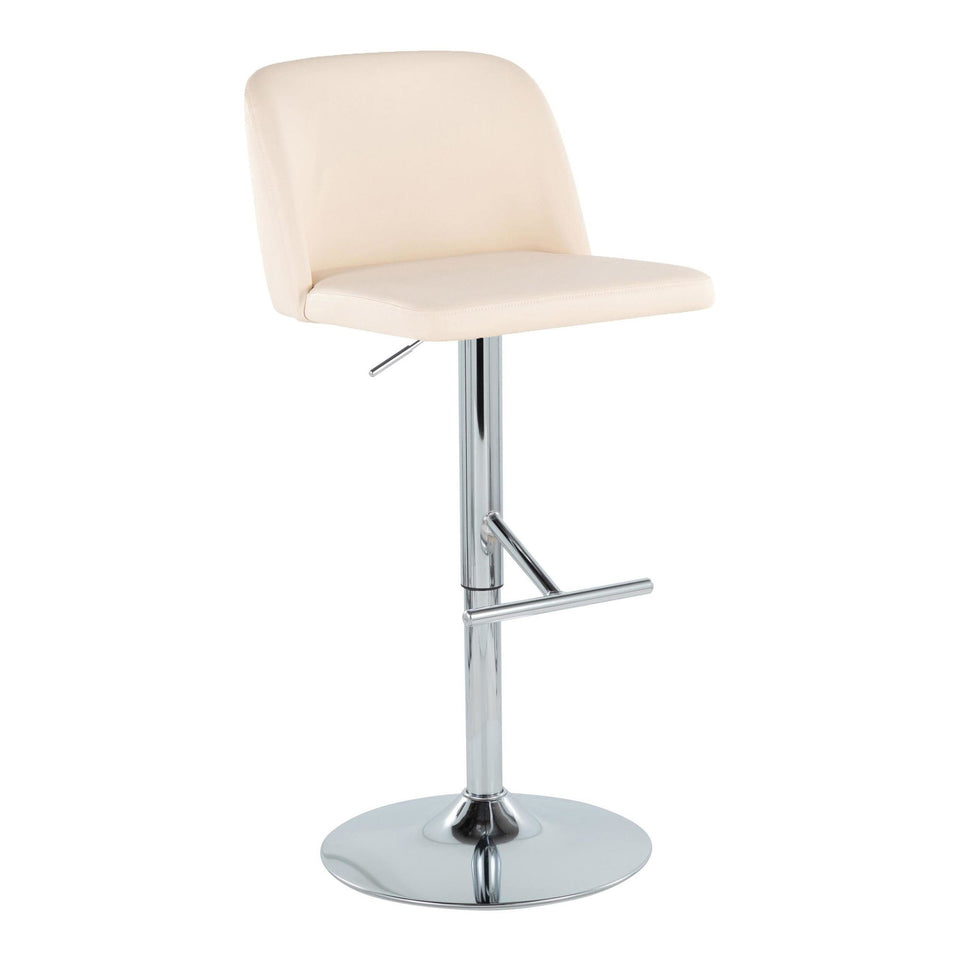 Toriano Adjustable Barstool - Set of 2