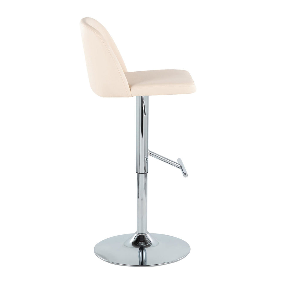 Toriano Adjustable Barstool - Set of 2