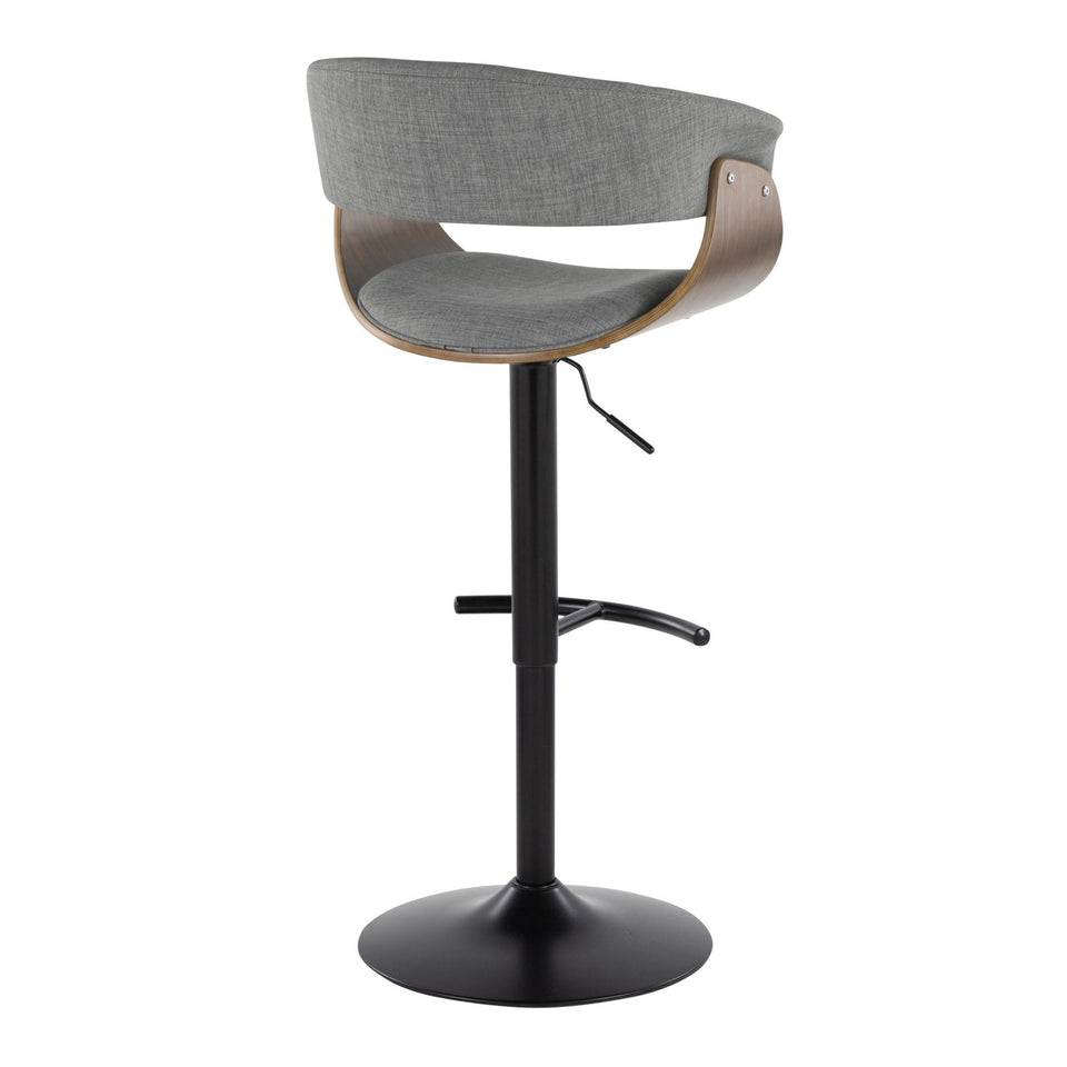 Vintage Mod Adjustable Barstool - Set of 2