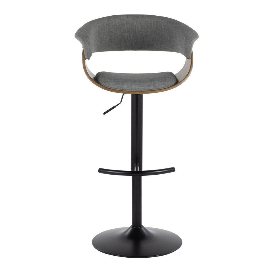 Vintage Mod Adjustable Barstool - Set of 2