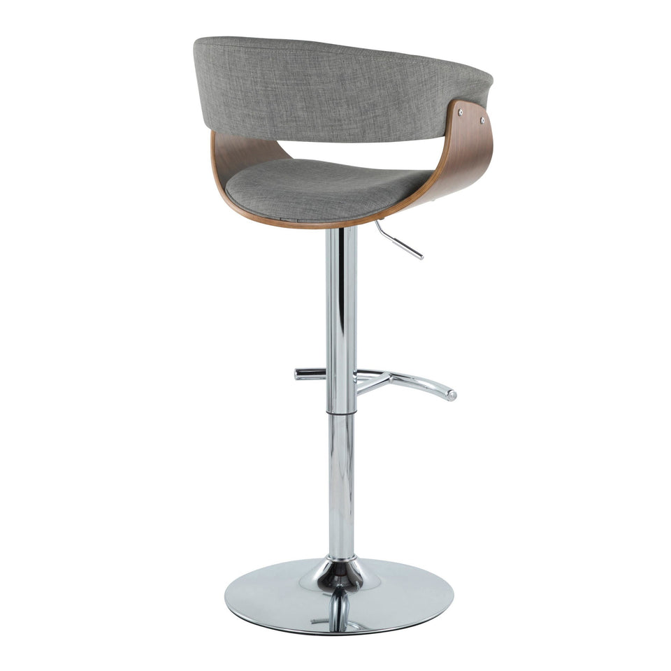 Vintage Mod Adjustable Barstool - Set of 2