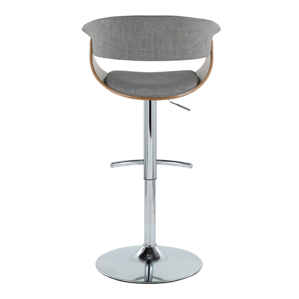 Vintage Mod Adjustable Barstool - Set of 2