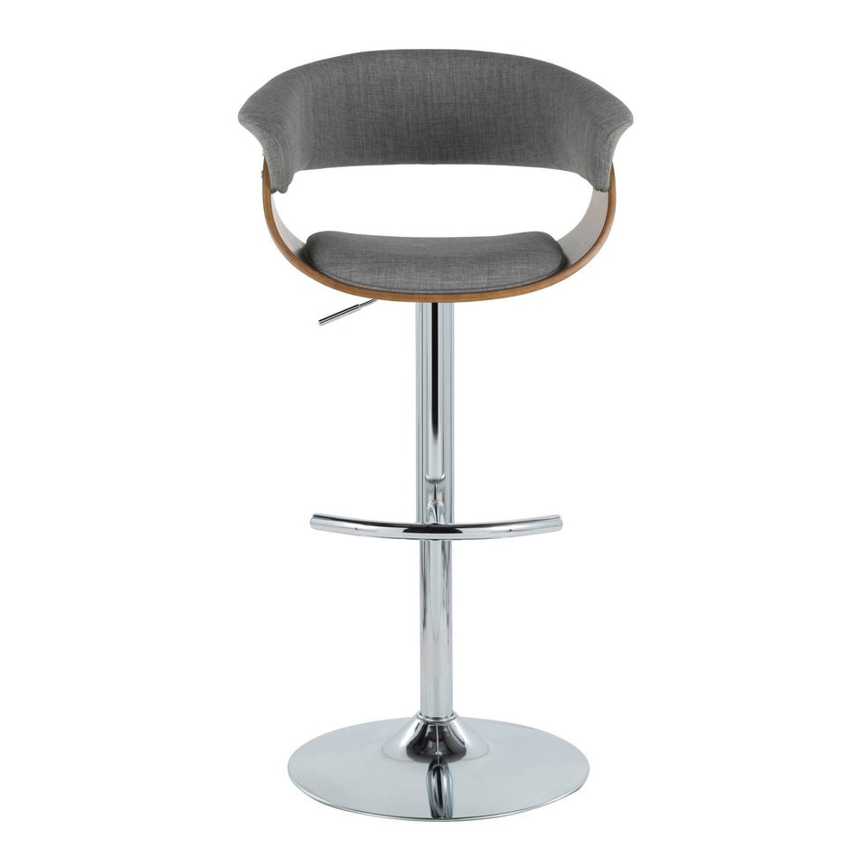 Vintage Mod Adjustable Barstool - Set of 2