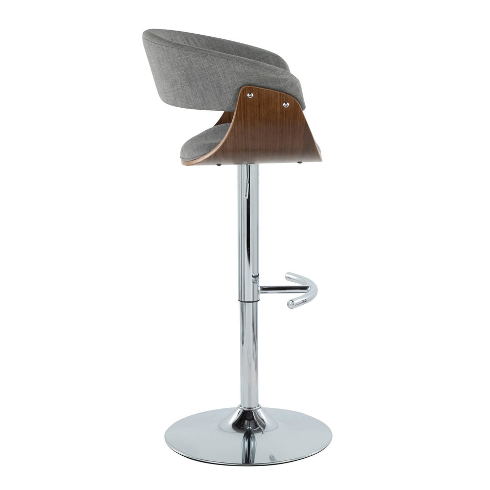 Vintage Mod Adjustable Barstool - Set of 2