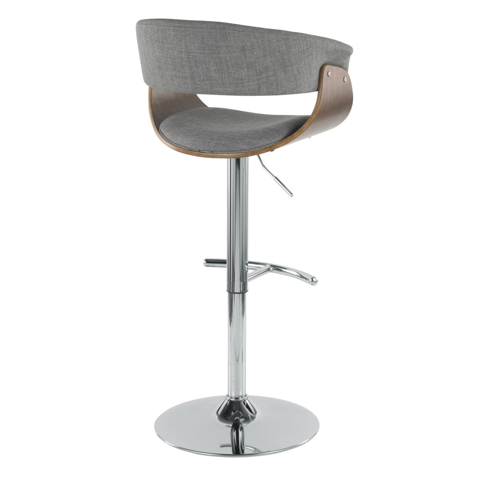 Vintage Mod Adjustable Barstool