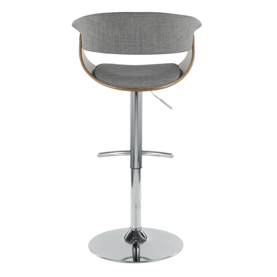 Vintage Mod Adjustable Barstool