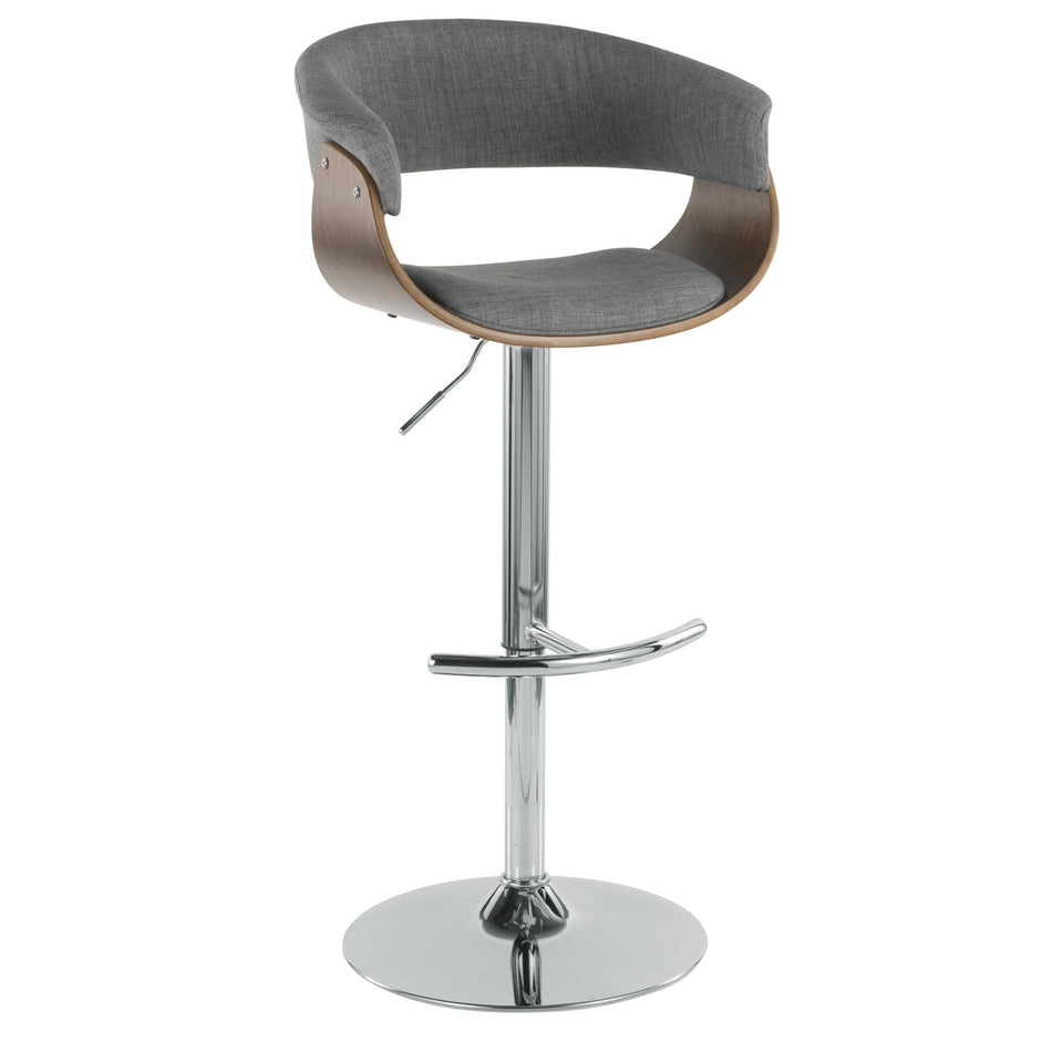 Vintage Mod Adjustable Barstool