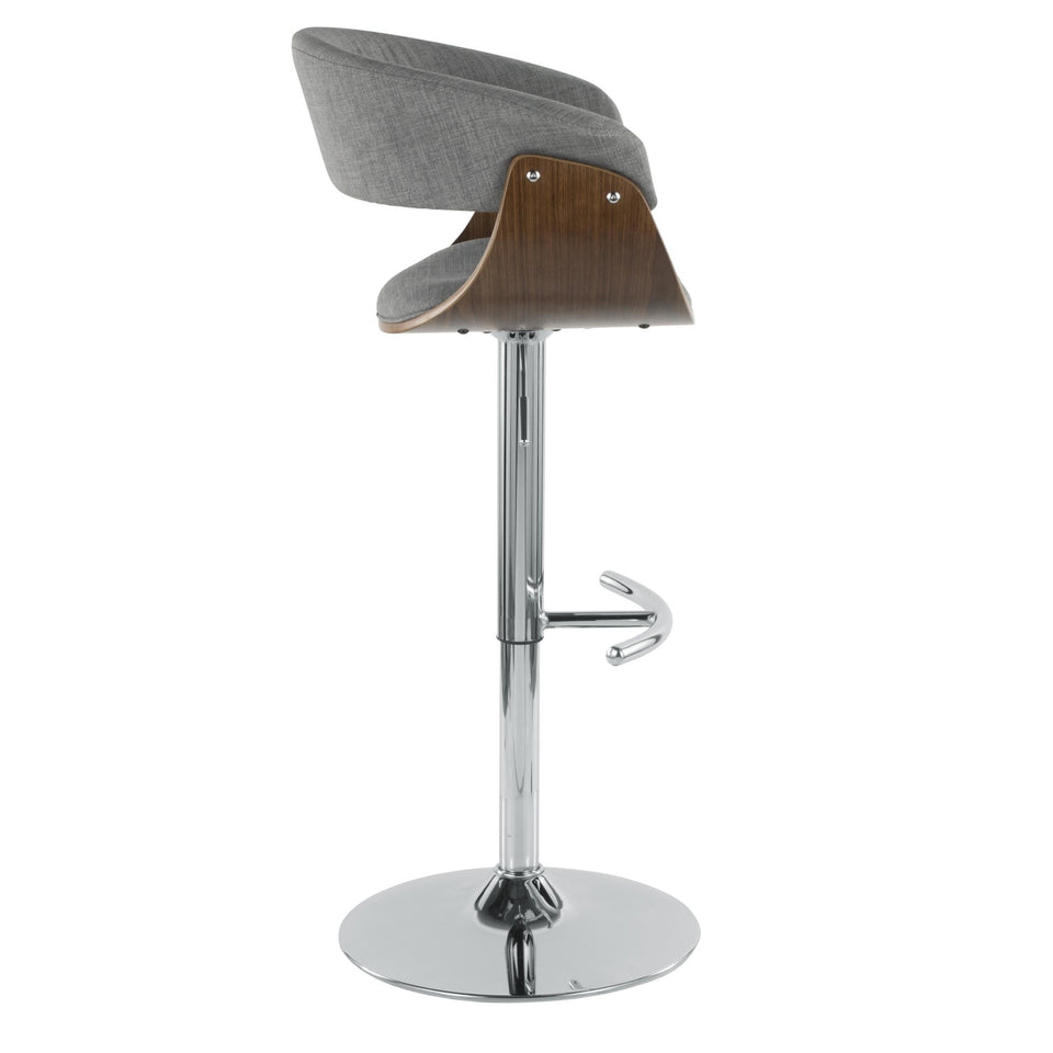 Vintage Mod Adjustable Barstool