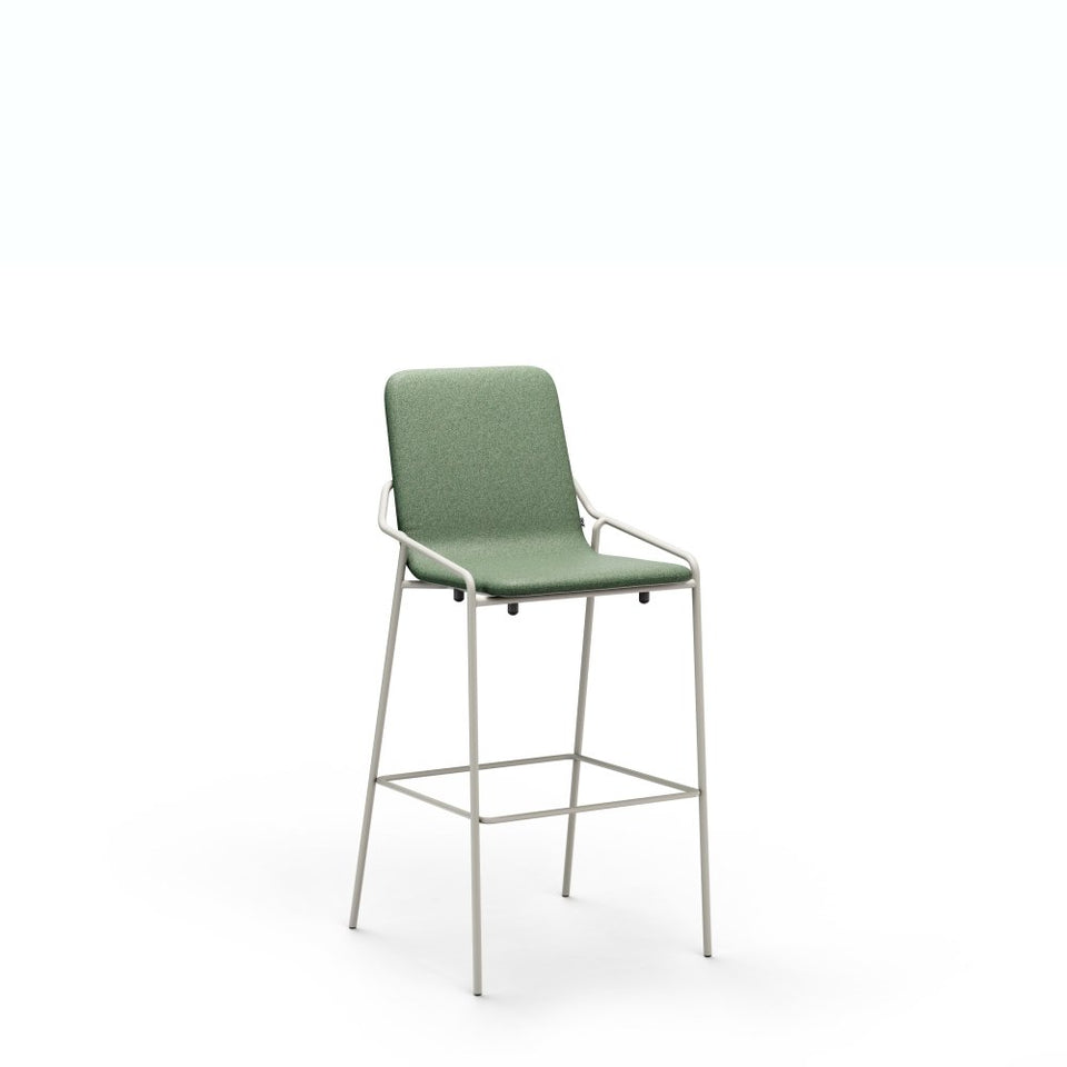 Dupont Barstool Upholstered