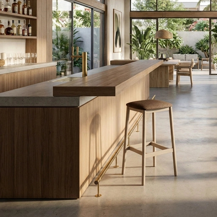 Mika Backless Barstool