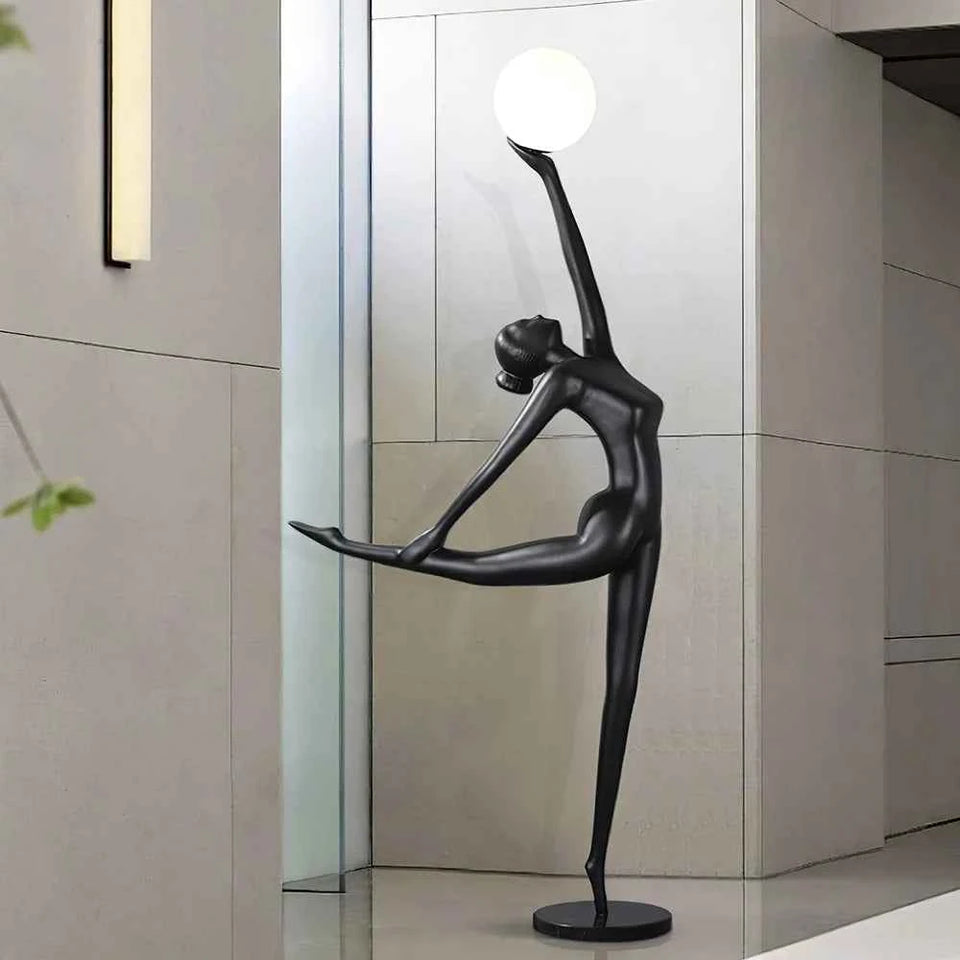 Ballerina Statue Characters Floor Lamp