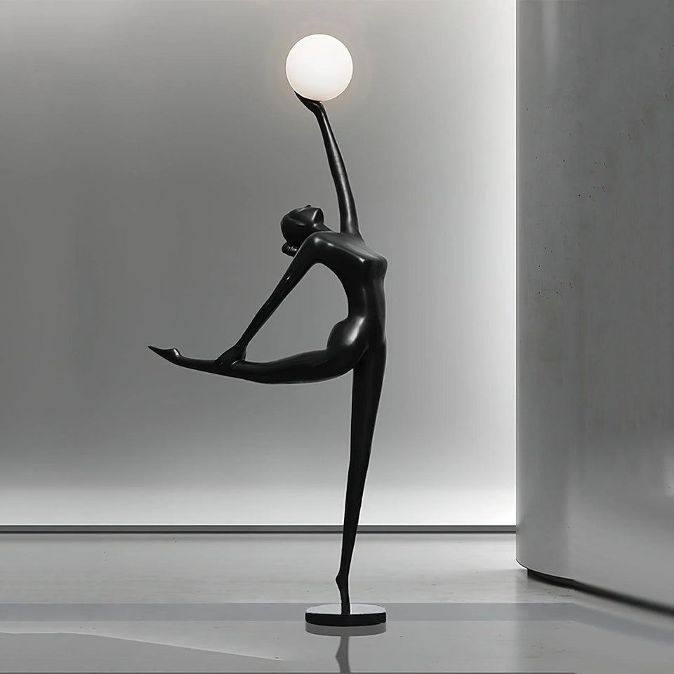 Ballerina Statue Characters Floor Lamp