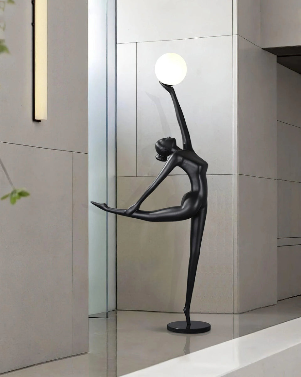 Ballerina Statue Characters Floor Lamp