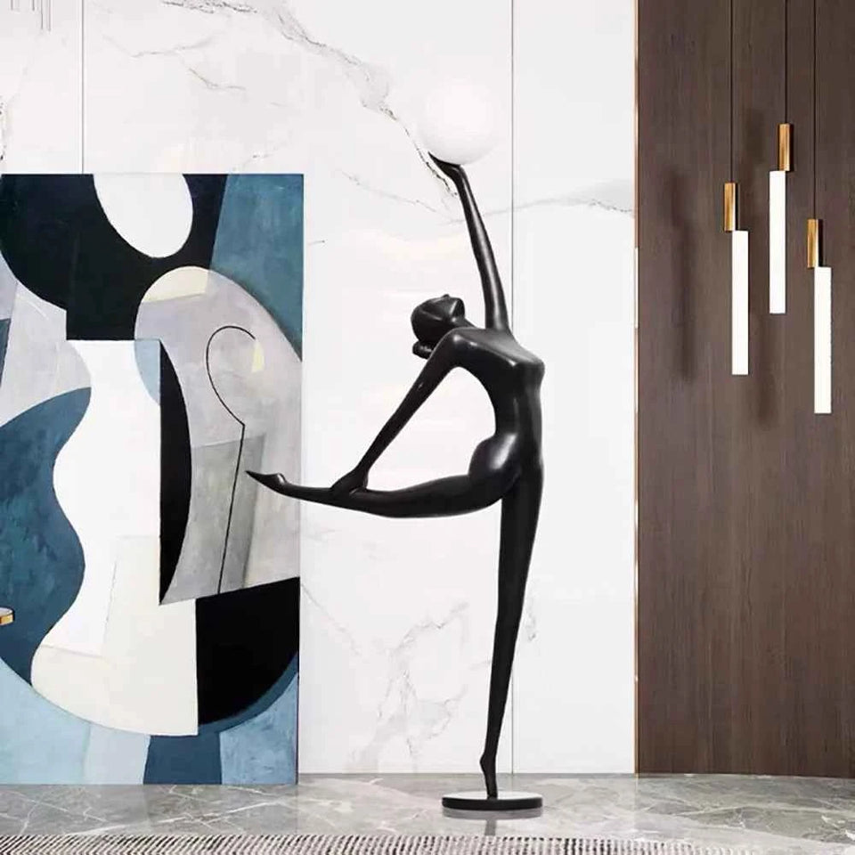 Ballerina Statue Characters Floor Lamp