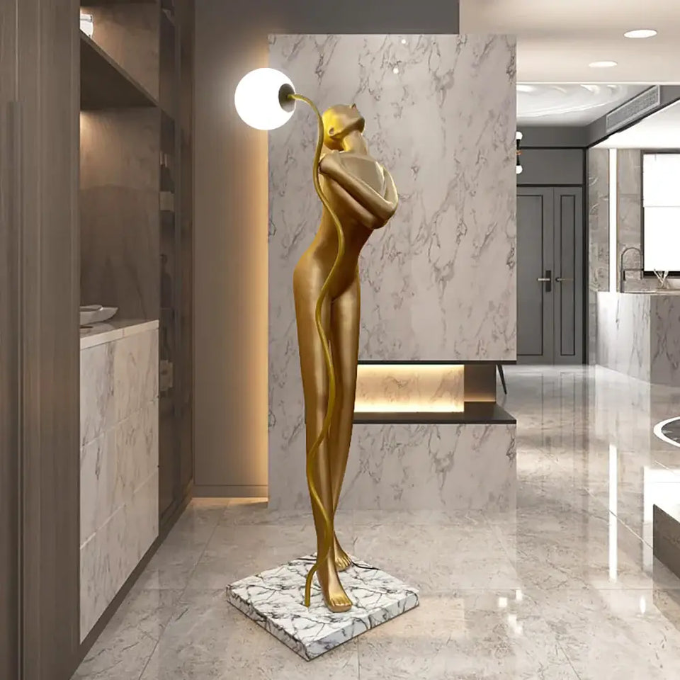 Body Art Venus Sculpture Floor Lamp
